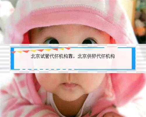 北京试管代怀机构靠，北京供卵代怀机构