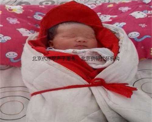 北京代怀孕产子服务，北京供卵代怀机构